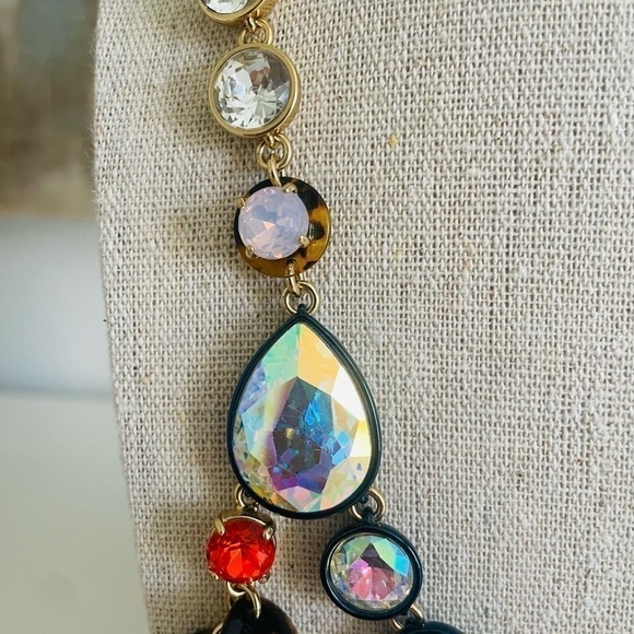 J. Crew Brûlée Tortoise Necklace RARE - Picture 4 of 7